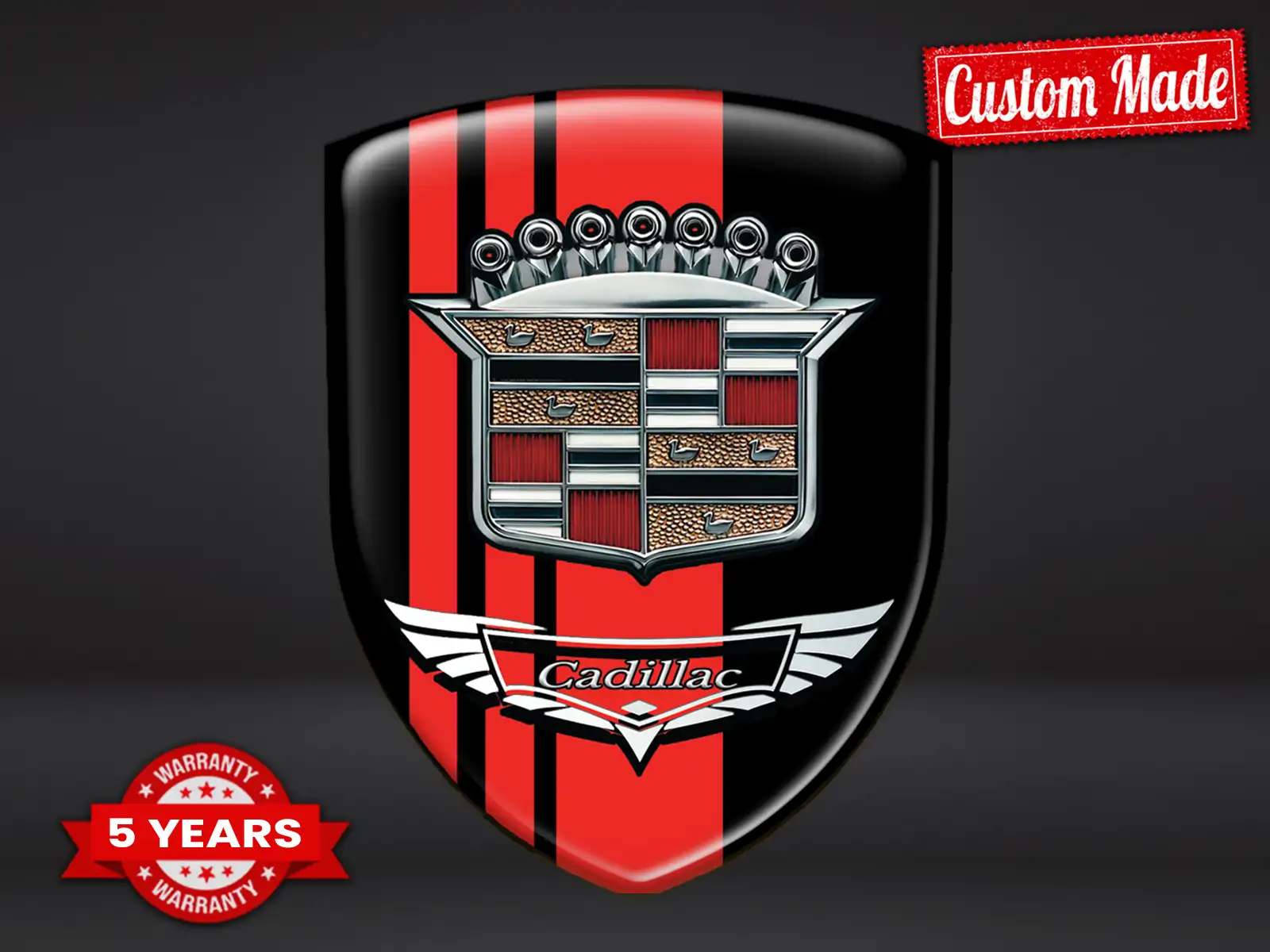 Cadillac Emblemas Auto Personalizados Edición Máximo Estilo ST